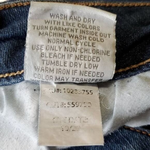 Torrid Jeans Ex Boyfriend Distressed Blue Denim Women's WOMAN'S Size 14 - Picture 7 of 9